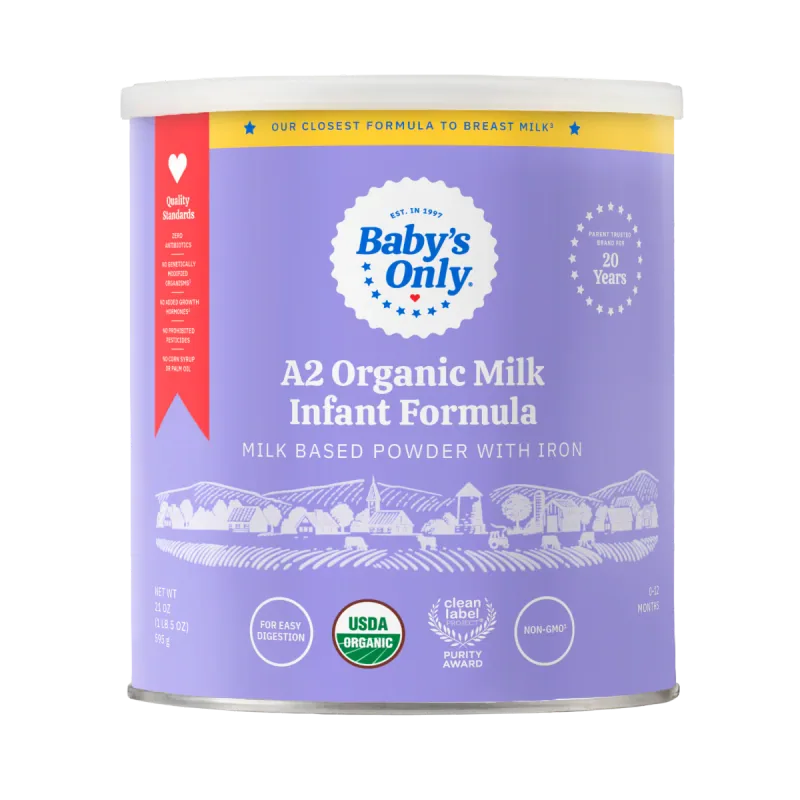 Baby's Only Organic Dairy Infant card
