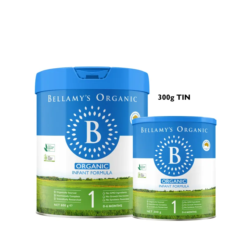 Bellamy's Organic Step 1 card