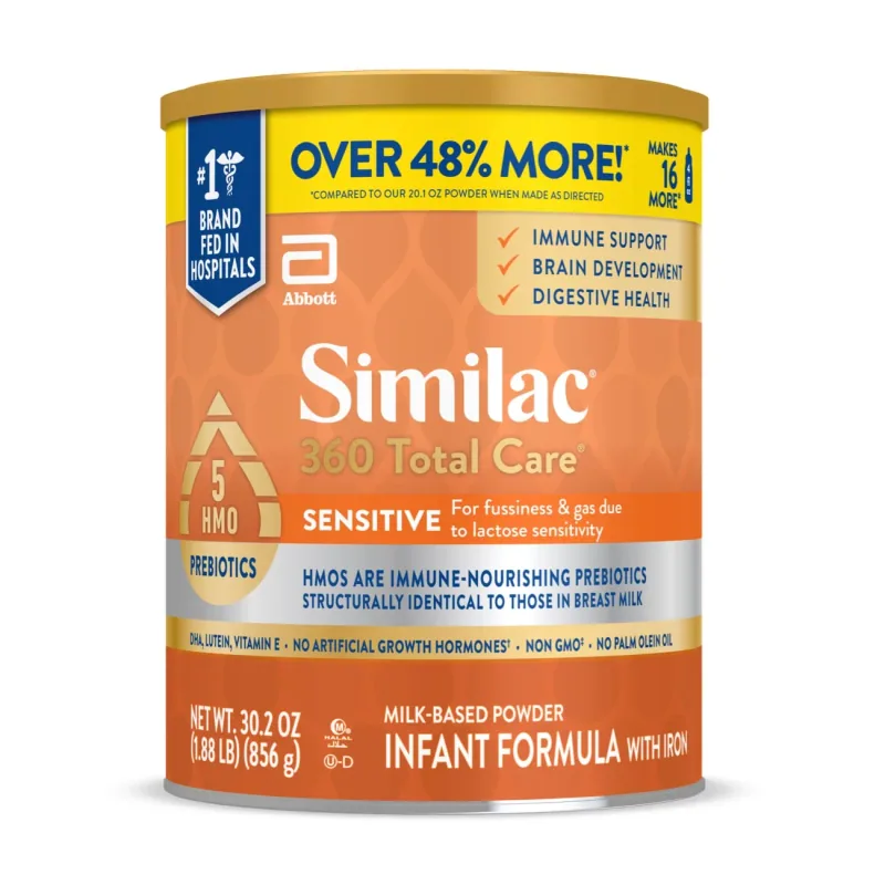 Similac 360 Total Care Sensitive card