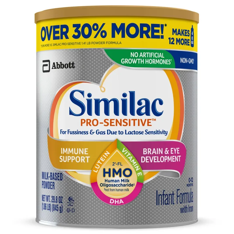 Similac Sensitive card
