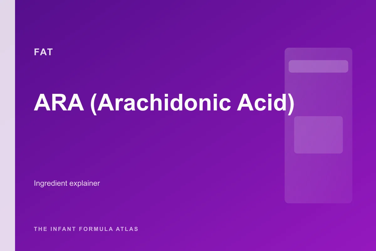 ARA (Arachidonic Acid)