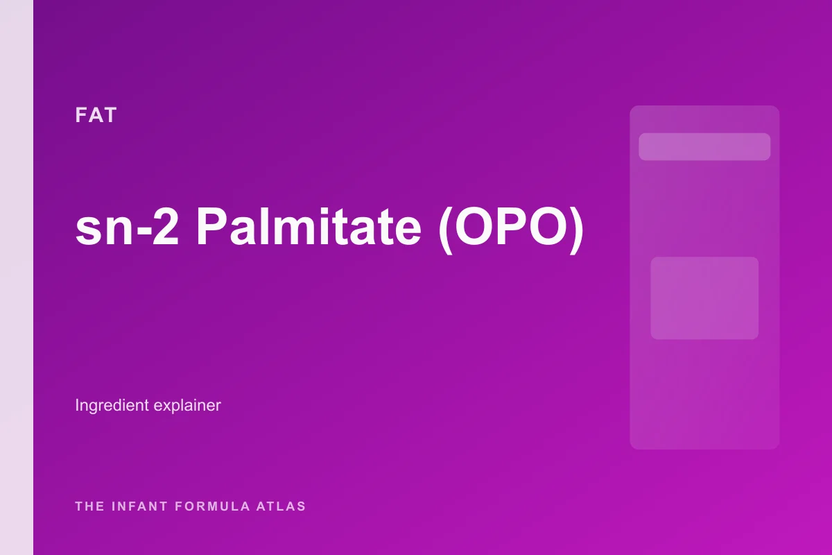 sn-2 Palmitate (OPO)